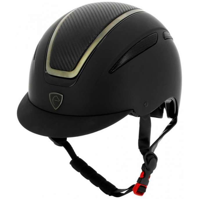 Casque Agris mat carbone - Equithème