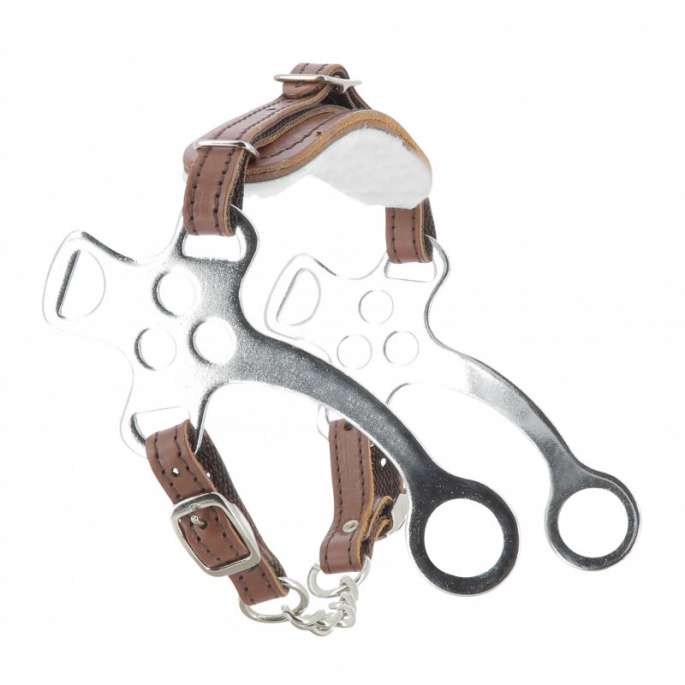 Hackamore acier chromé - Metalab