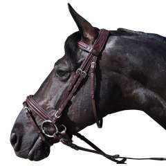 Bridon Flags & Cup Hickstead muserolle pull-back 
